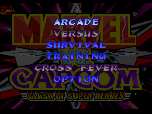 Marvel vs. Capcom: Clash of Super Heroes screenshot 5 for Sega Dreamcast